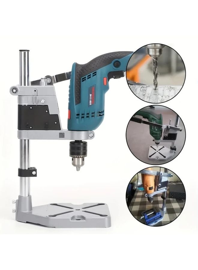 Electric Drill Stand Aluminum Alloy Drill Guide Adjustable For 38 43mm Shaft - Image 1